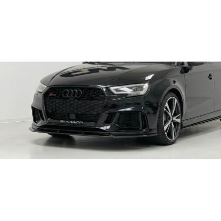 Splitter anteriore per Audi A3 8V FL FL V4 (Cod. CW-CWFS01-0128)