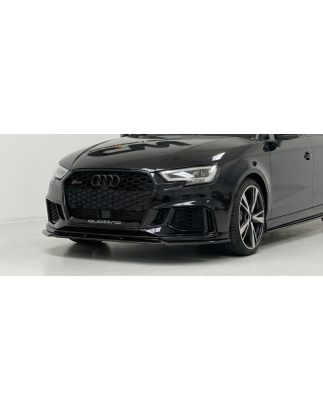 Splitter anteriore per Audi A3 8V FL FL V4 (Cod. CW-CWFS01-0128)