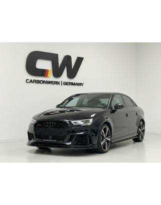 Splitter anteriore per Audi A3 8V FL FL V4 (Cod. CW-CWFS01-0128)