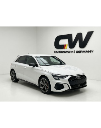 Splitter anteriore per Audi A3 8Y S Line V4 (Cod. CW-CWFS01-0132)