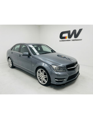 Splitter anteriore per Mercedes-Benz C Series W204 AMG Line V2 (Cod. CW-CWFS2-MB-W204-AMGL-V1-A1)