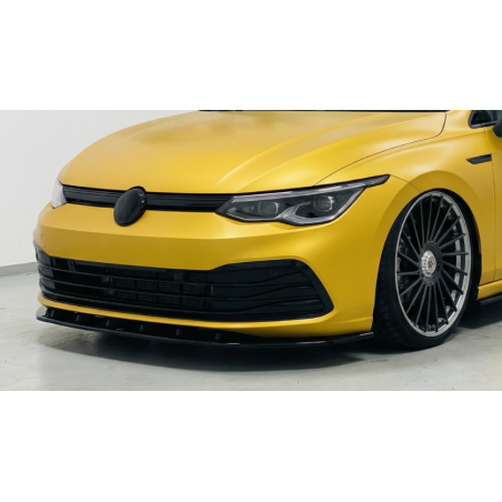 Splitter anteriore per Volkswagen Golf MK8 Standard Bumper V1 (Cod. CW-CWFS01-0026)
