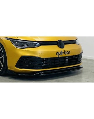 Splitter anteriore per Volkswagen Golf MK8 Standard Bumper V2 (Cod. CW-CWFS01-0063)