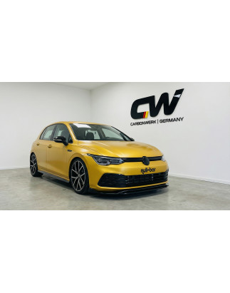 Splitter anteriore per Volkswagen Golf MK8 Standard Bumper V2 (Cod. CW-CWFS01-0063)