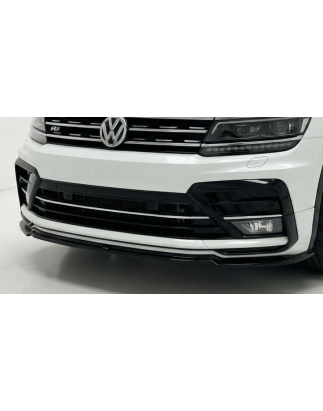 Splitter anteriore per Volkswagen Tiguan MK2 (Cod. CW-CWFS2-VW-TG2-RRL-V1-A1)