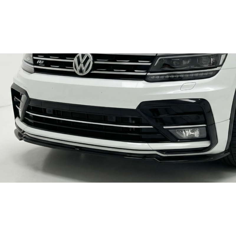 Splitter anteriore per Volkswagen Tiguan MK2 (Cod. CW-CWFS2-VW-TG2-RRL-V1-A1)