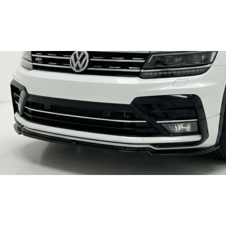 Splitter anteriore per Volkswagen Tiguan MK2 (Cod. CW-CWFS2-VW-TG2-RRL-V1-A1)