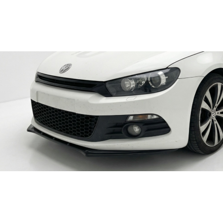 Splitter anteriore per Volkswagen Scirocco 2008 - 2013 (Cod. CW-CWFS2-VW-SRC3-BSC-V1-B1)
