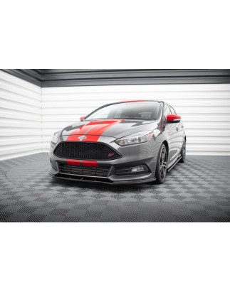 SPLITTER ANTERIORE V.1 Ford Focus ST Mk3 FL (Cod. M-FO-FO-3F-ST-FD1G)