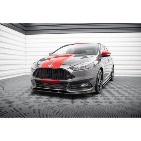 SPLITTER ANTERIORE V.1 Ford Focus ST Mk3 FL (Cod. M-FO-FO-3F-ST-FD1G)