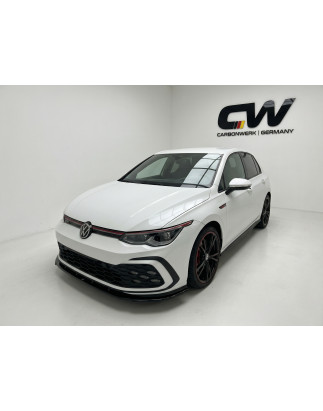 Splitter anteriore per Volkswagen Golf MK8 GTI V1 (Cod. CW-CWFS2-VW-GF8-GTI-V1-A1)