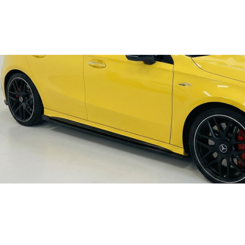 Diffusori minigonne per Mercedes-Benz A Series W177 (Cod. CW-CWSSL2-MB-W177-AMGA45-SA-V1-A1)