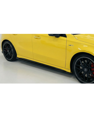 Diffusori minigonne per Mercedes-Benz A Series W177 (Cod. CW-CWSSL2-MB-W177-AMGA45-SA-V1-A1)