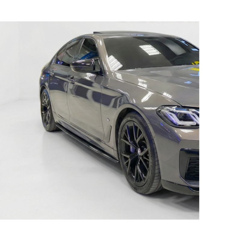 Diffusori minigonne per BMW Serie 5 G30 V3 (Cod. CW-CWSSL2-BW-G30-PRF-V3-B1)
