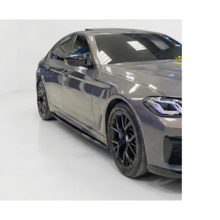 Diffusori minigonne per BMW Serie 5 G30 V3 (Cod. CW-CWSSL2-BW-G30-PRF-V3-B1)