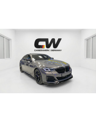Diffusori minigonne per BMW Serie 5 G30 V3 (Cod. CW-CWSSL2-BW-G30-PRF-V3-B1)