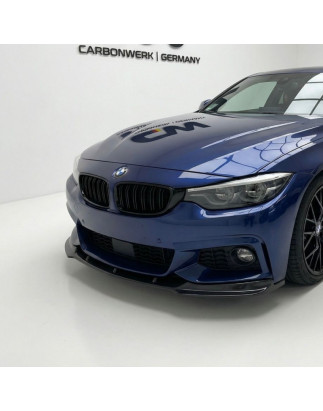 Splitter anteriore per BMW Serie 4 F32 V2 (Cod. CW-CWFS2-BW-F32-VRS-V2-A1)