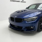 Splitter anteriore per BMW Serie 4 F32 V2 (Cod. CW-CWFS2-BW-F32-VRS-V2-A1)