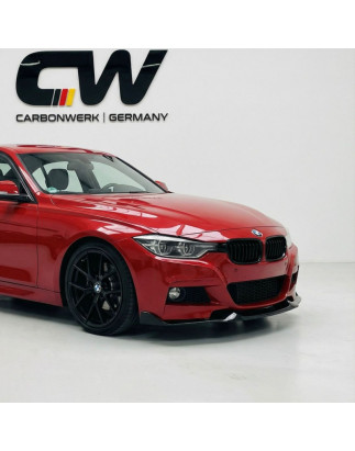 Splitter anteriore per BMW Serie 3 F30 M Tech (Cod. CW-CWFS2-BW-F30-MT-V1-A1)