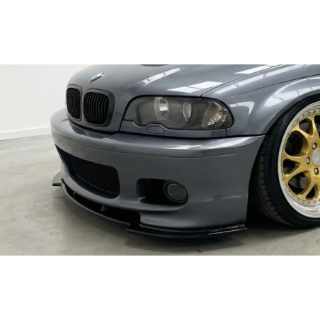 Splitter anteriore per BMW Serie 3 E46 V1 (Cod. CW-CWFS2-BW-E46-MTS-V1-B1)