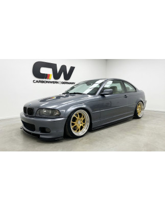 Splitter anteriore per BMW Serie 3 E46 V1 (Cod. CW-CWFS2-BW-E46-MTS-V1-B1)