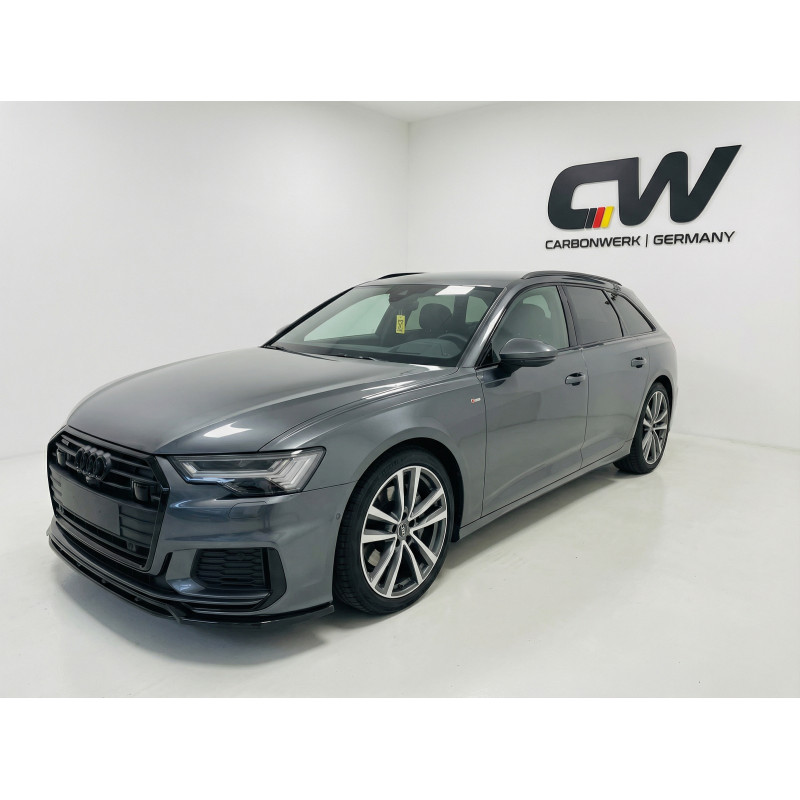 Splitter anteriore per Audi A6/S6 C8 S Line S6/S Line (Cod. CW-CWFS2-AU-A6-C8S6-V3-A1)