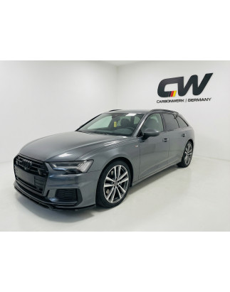 Splitter anteriore per Audi A6/S6 C8 S Line S6/S Line (Cod. CW-CWFS2-AU-A6-C8S6-V3-A1)