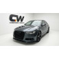 Splitter anteriore per Audi A6/S6 C7 S Line S6/S Line (Cod. CW-CWFS2-AU-A6SC7-SSL-V1-A1)