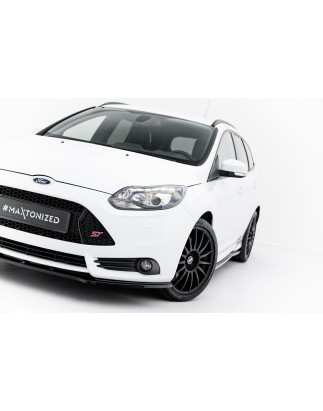 SPLITTER ANTERIORE V.1 Ford Focus ST Mk3 (Cod. M-FO-FO-3-ST-FD1G)