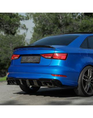 Diffusore posteriore per Audi A3/S3 8V S Line FL (Cod. CW-CWRV21.009)