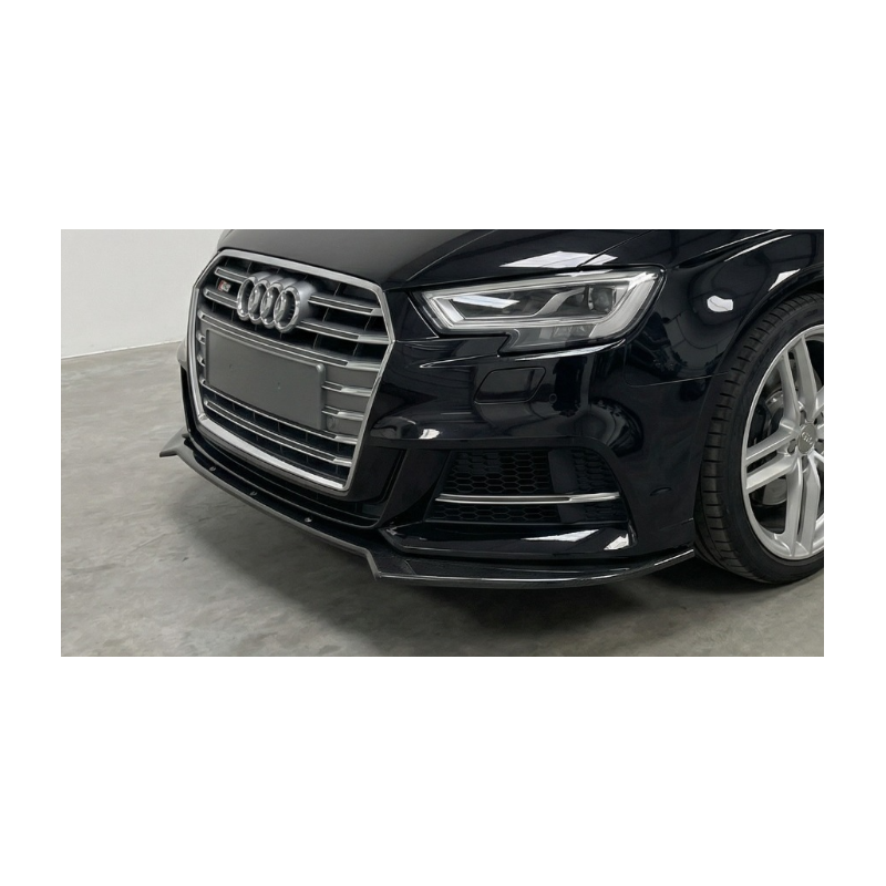 Splitter anteriore per Audi A3/S3 8V FL S Line FL V1 (Cod. CW-CWFS01-0144)