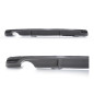 Diffusore paraurti posteriore 1 tubo 2010-2014 Audi A1 8X 2010-2018 (Cod. TF-BFT00016)