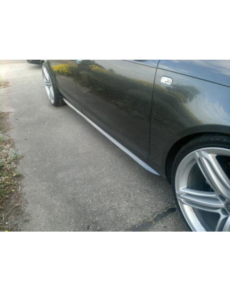 Listelli sottoporta in look S-line Audi A6 C6 2004-2008 (Cod. TF-BFT00026)