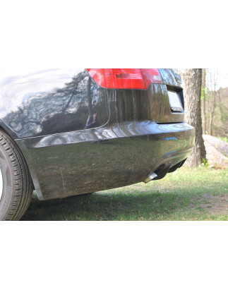 Diffusore paraurti posteriore station wagon 2005-2008 ver II stile RS4 Audi A6 C6 2004-2008 (Cod. TF