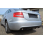 Diffusore paraurti posteriore berlina 2004-2008 stile RS4 Audi A6 C6 2004-2008 (Cod. TF-BFT00031)