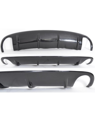 Diffusore paraurti posteriore berlina 2004-2008 stile RS4 Audi A6 C6 2004-2008 (Cod. TF-BFT00031)