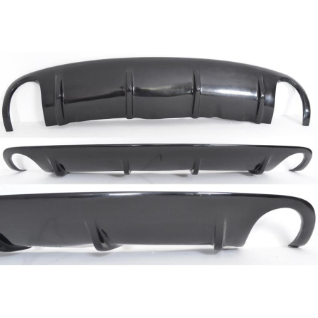 Diffusore paraurti posteriore berlina 2004-2008 stile RS4 Audi A6 C6 2004-2008 (Cod. TF-BFT00031)