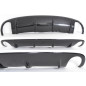 Diffusore paraurti posteriore berlina 2004-2008 stile RS4 Audi A6 C6 2004-2008 (Cod. TF-BFT00031)