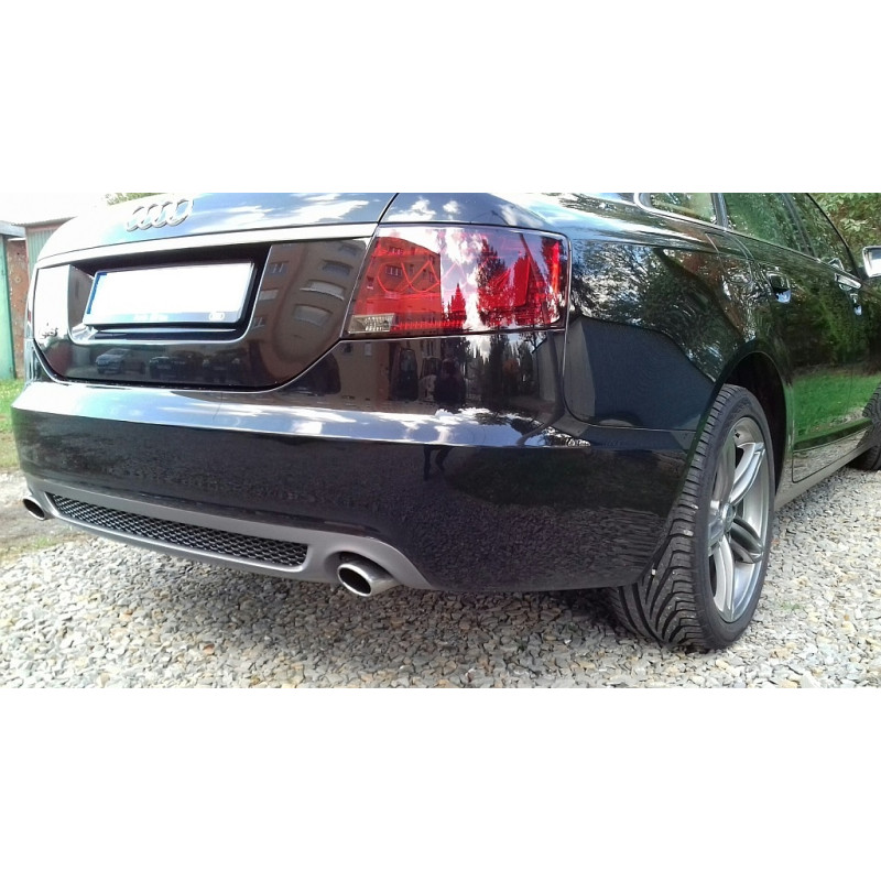 Diffusore paraurti posteriore S-line aspetto paraurti semplice Audi A6 berlina C6 2004-2008 (Cod. TF