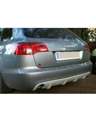 Diffusore del paraurti posteriore in look RS Audi A6 berlina / avant C6 2008-2011 (Cod. TF-BFT00042)