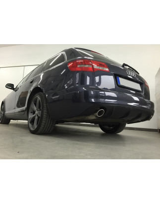 Diffusore paraurti posteriore S-line aspetto paraurti semplice Audi A6 berlina / avant C6 2008-2011 