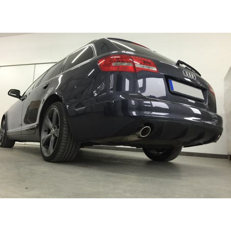 Diffusore paraurti posteriore S-line aspetto paraurti semplice Audi A6 berlina / avant C6 2008-2011 