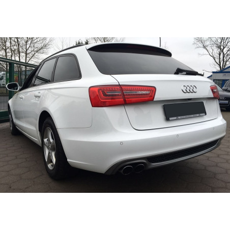Diffusore paraurti posteriore S-line look normale paraurti SINISTRO Audi A6 berlina / avant C7 2011-
