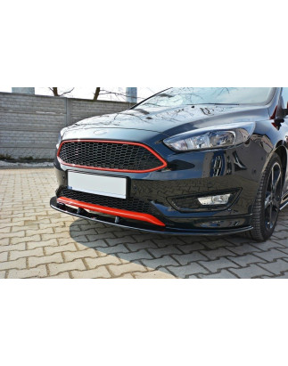 SPLITTER ANTERIORE V.1 Ford Focus ST-Line Mk3 Facelift (Cod. M-FO-FO-3F-STLINE-FD1G)