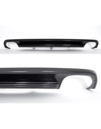 Diffusore paraurti posteriore 4 tubi S6 look berlina Audi A6 C7 2011-2014 (Cod. TF-BFT00052)
