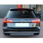 diffusore paraurti posteriore tubo serie RS6 look avant Audi A6 C7 2011-2014 (Cod. TF-BFT00055)