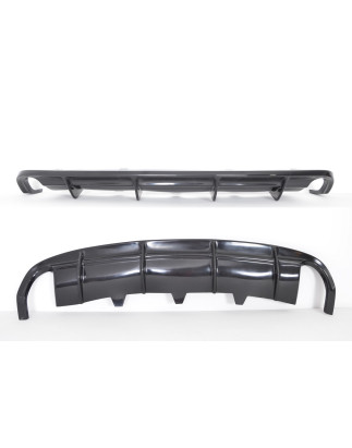 diffusore paraurti posteriore tubo serie RS6 look avant Audi A6 C7 2011-2014 (Cod. TF-BFT00055)
