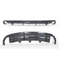 diffusore paraurti posteriore tubo serie RS6 look avant Audi A6 C7 2011-2014 (Cod. TF-BFT00055)