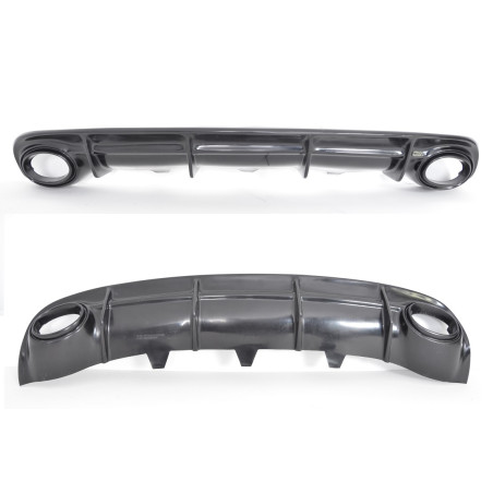 diffusore paraurti posteriore con diffusori RS6 look avant Audi A6 C7 2011-2014 (Cod. TF-BFT00056)