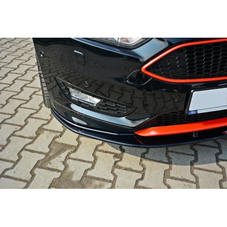 SPLITTER ANTERIORE V.1 Ford Focus ST-Line Mk3 Facelift (Cod. M-FO-FO-3F-STLINE-FD1G)